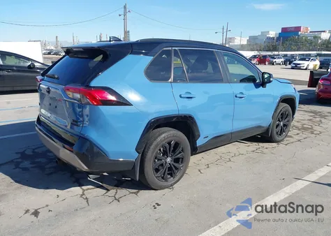 2022 Toyota Rav4 Hybrid Xse from USA, damaged, VIN JTME6RFV1ND521837